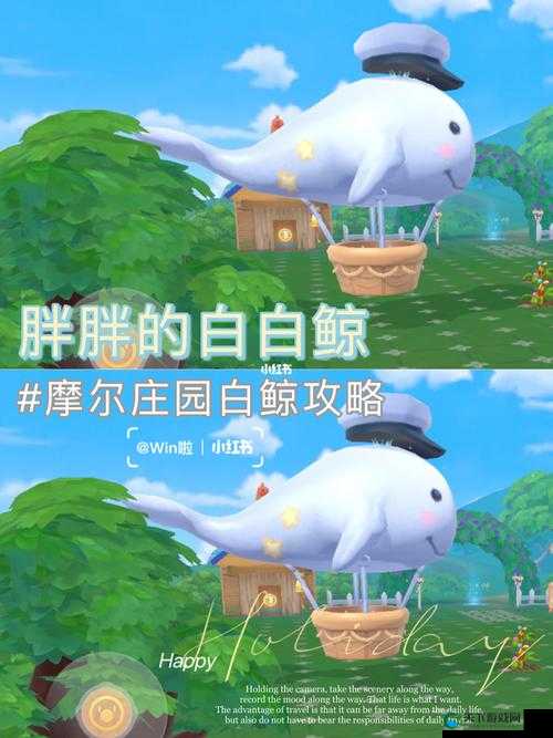 摩尔庄园手游白白鲸喷泉介绍