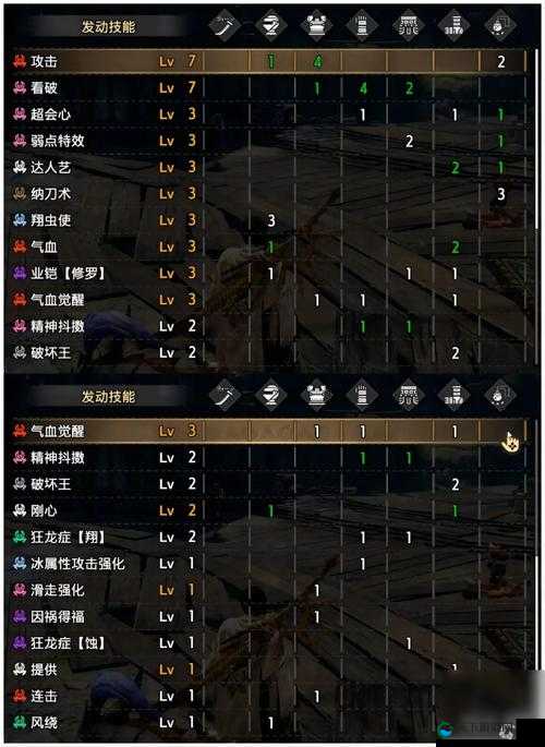 怪物猎人崛起天慧龙太刀配装攻略