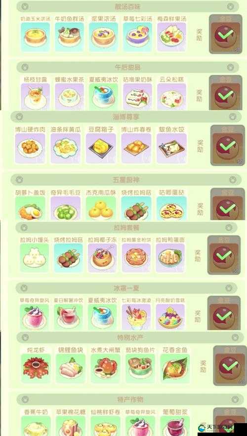 摩尔庄园手游牛奶鱼群汤配方一览，资源管理的艺术