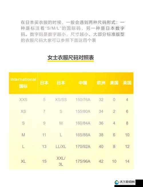 欧洲尺码日本尺码专线发布：满足您的尺码需求