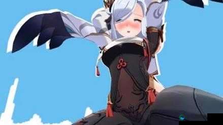 原神申鹤流眼泪翻白眼：绝美画面背后的深情与挣扎