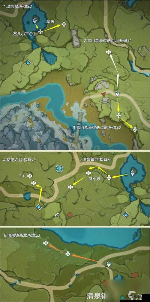 小森生活松茸刷新位置汇总