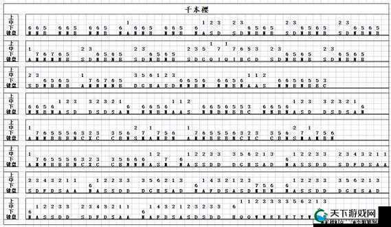 原神千本樱琴谱的魅力与挑战