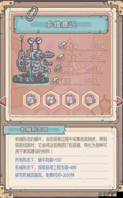 最强蜗牛神经元进化满级需要多少科技属性