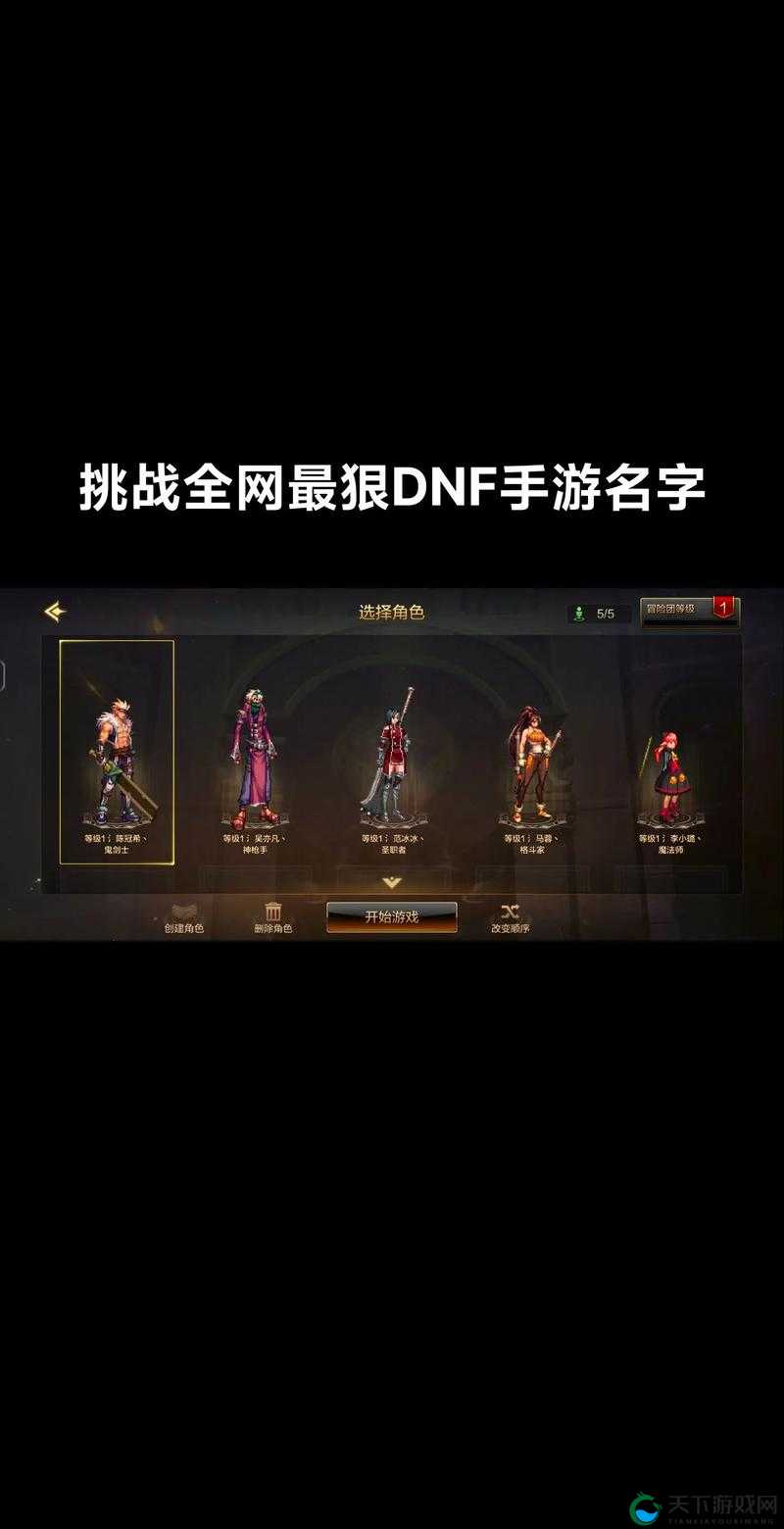 DNF手游男生名字霸气的有哪些，资源管理、高效利用与避免浪费