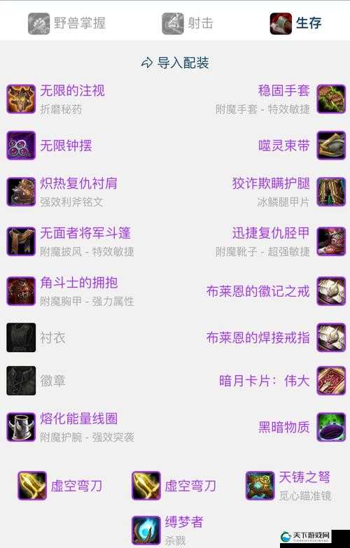 猎手之王奥托勋章搭配推荐