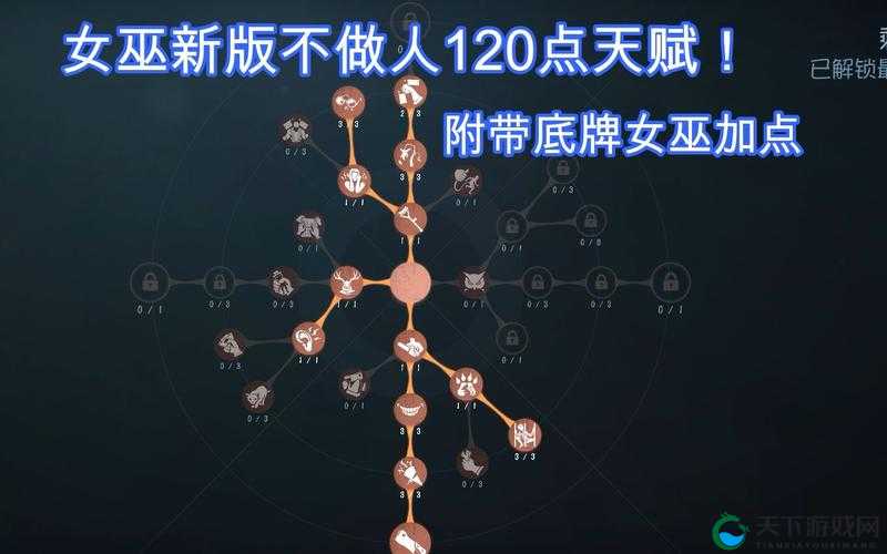 第五人格梦之女巫，解锁最强天赋搭配，掌控全局的秘诀