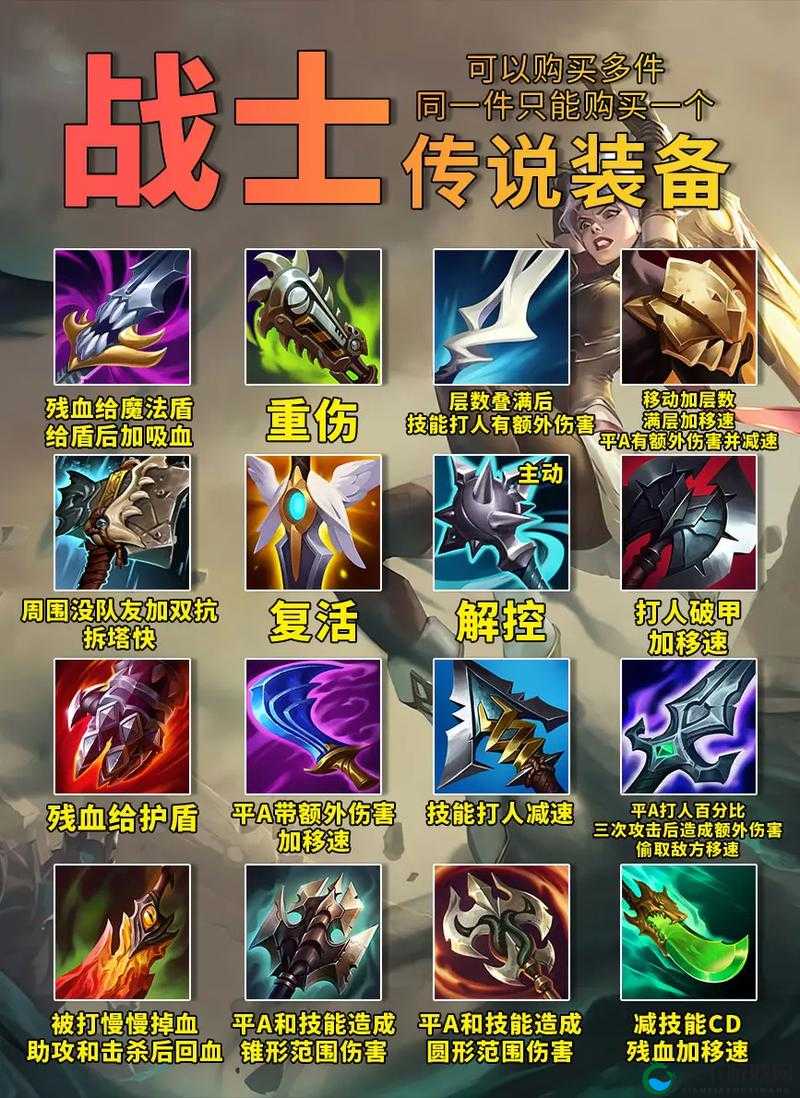英雄联盟手游新增装备属性介绍