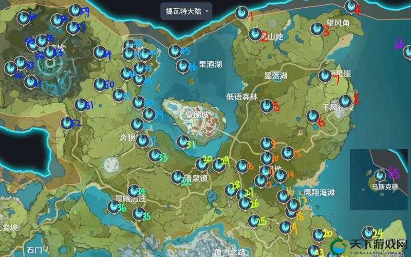 原神风神瞳岩神瞳收集位置汇总