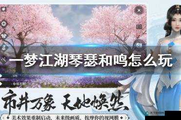 一梦江湖琴瑟和鸣玩法介绍