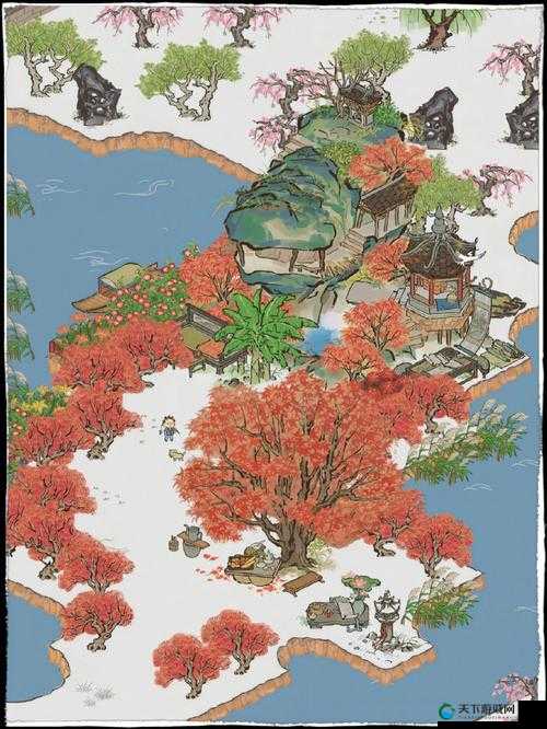 江南百景图中的枫叶之谜