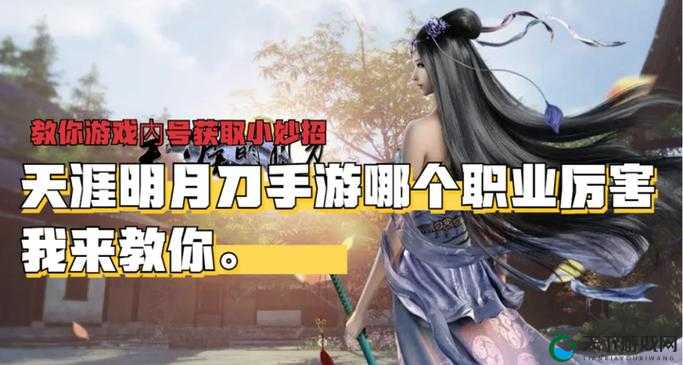 天涯明月刀手游最强PVP职业推荐