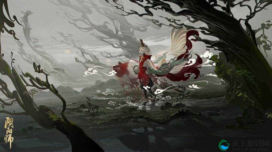 阴阳师手游同人立绘鉴赏，绘卷中的和风幻想与情感交织