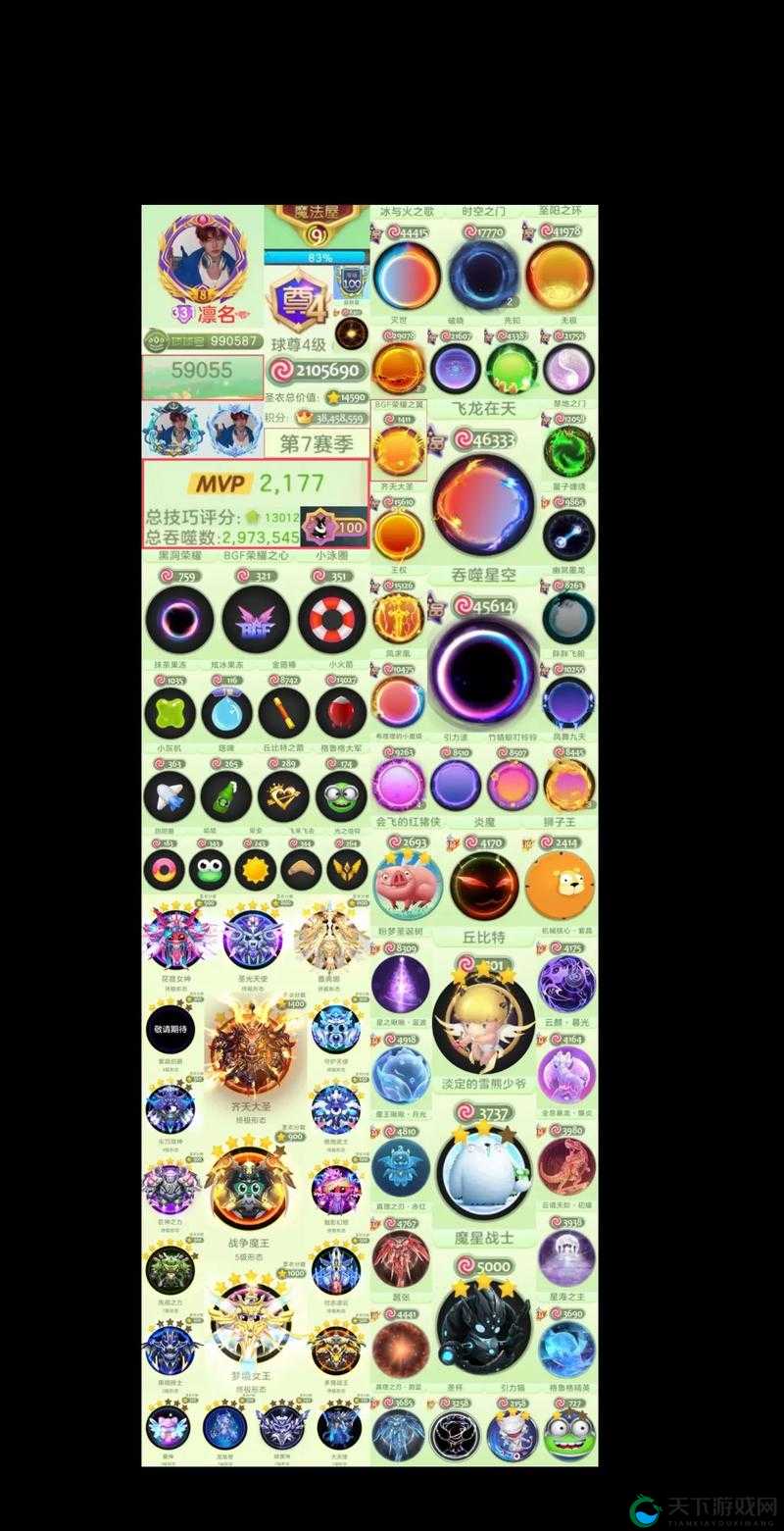 球球大作战,解锁名字双色奥秘,黑白交织的个性风采