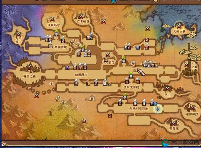 热血地下城各大势力分布攻略