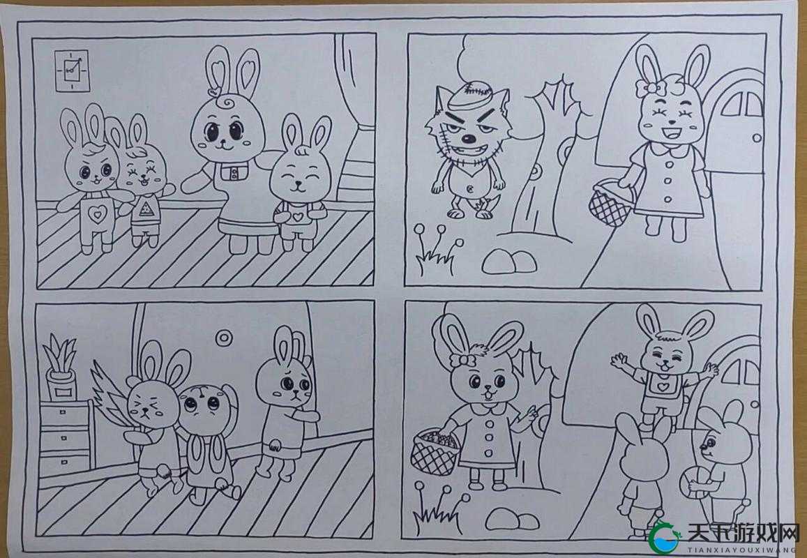 小兔子漫画：萌趣日常与暖心故事，带你走进兔子的奇妙世界