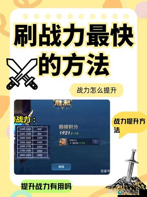 北凉悍刀行战力提升攻略，如何快速提升战力