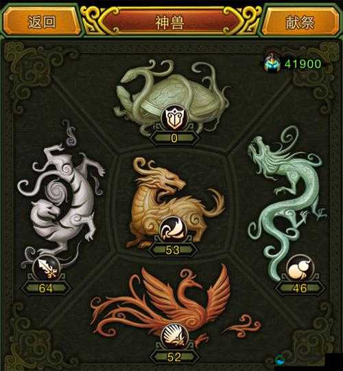 热血三国手游神兽介绍与神兽属性详解，资源管理的艺术