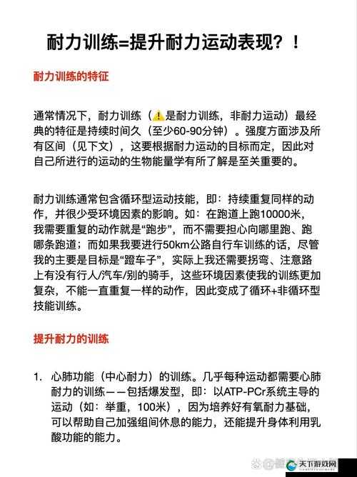忍者耐力测试6.5：如何通过科学训练提升身体极限与持久力？