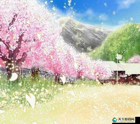 又到樱花浪漫时 妖刀物语唯美樱花背景邀您来