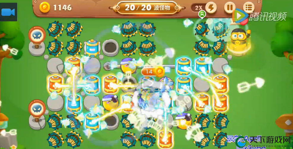 保卫萝卜3公园关卡深度解析,公园第13关如何通关