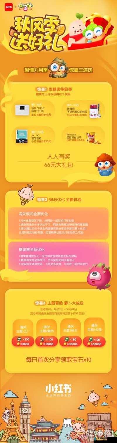 保卫萝卜3小红书活动的排行榜出炉啦