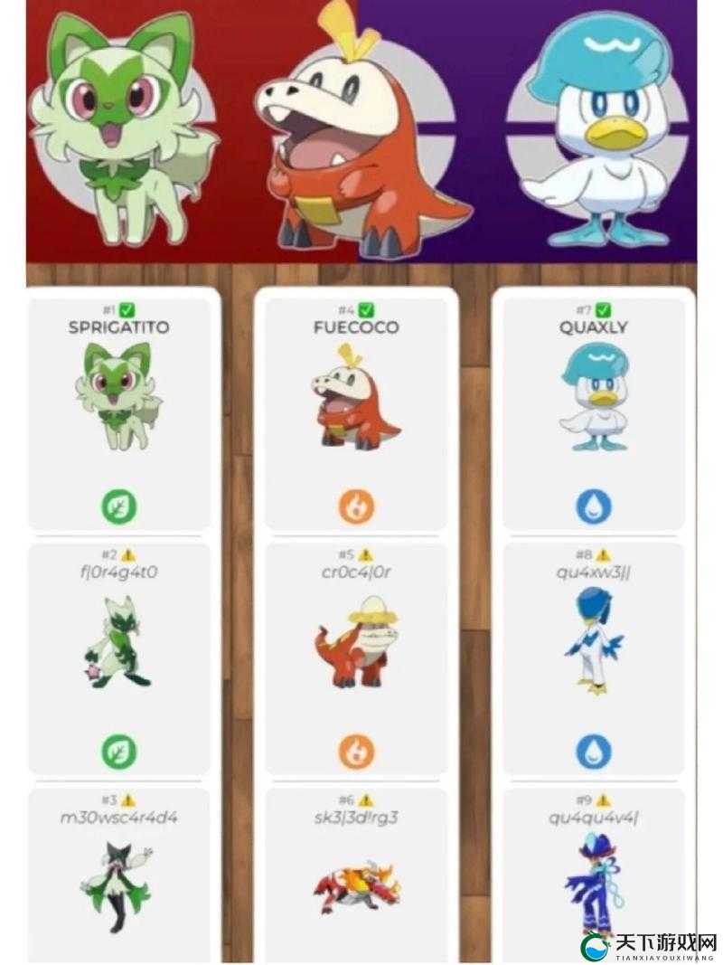 宠物小精灵官方版精灵图鉴，可达鸭属性一览表