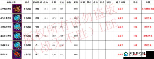我叫MT全3D宝石搭配详解 装备属性大提升
