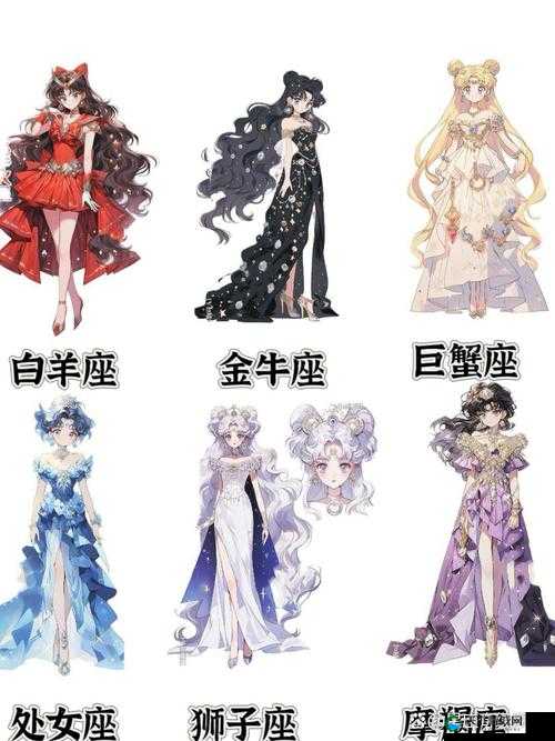 美少女梦工厂唯美女神血型星座分享，深度解析