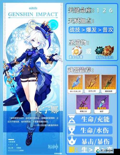 芙宁娜核爆999万震撼数据解析：如何实现高效输出与极致伤害的完美结合？