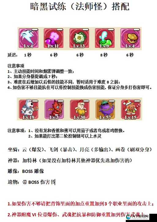 冒险战记技能符文攻略——幻灵法师