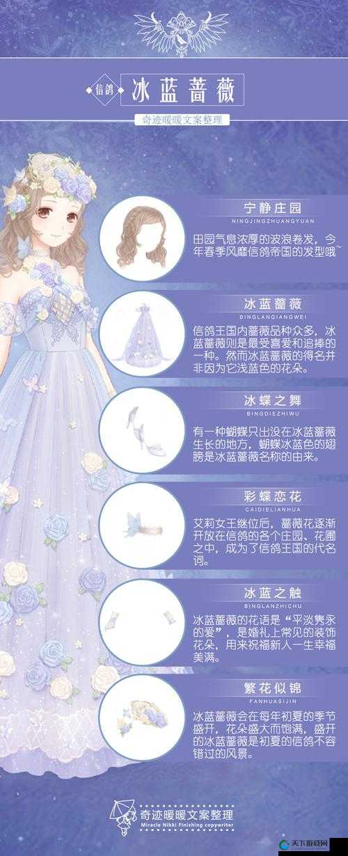 奇迹暖暖冰蓝蔷薇套装，获取途径与魅力解析