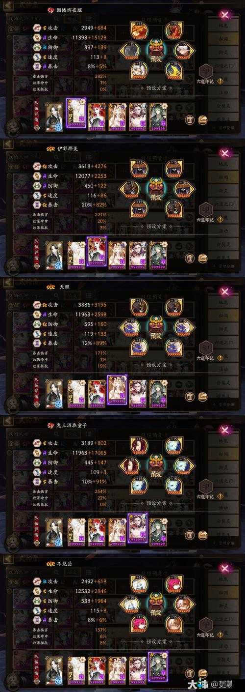 阴阳师手游络新妇御魂选择及搭配培养攻略