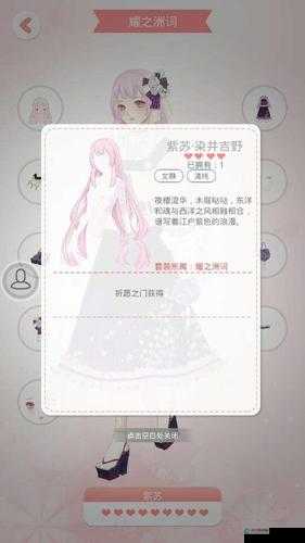 夏目的美丽日记第九章 9-14搭配方案攻略