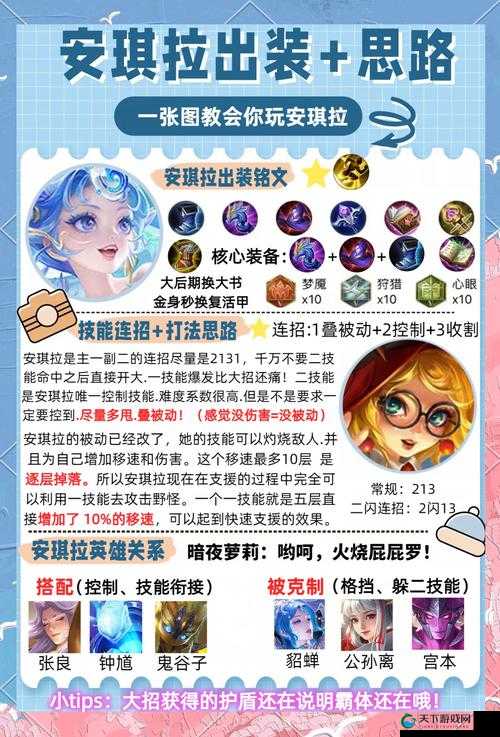前期排位真的很好用！安琪拉进阶秘籍