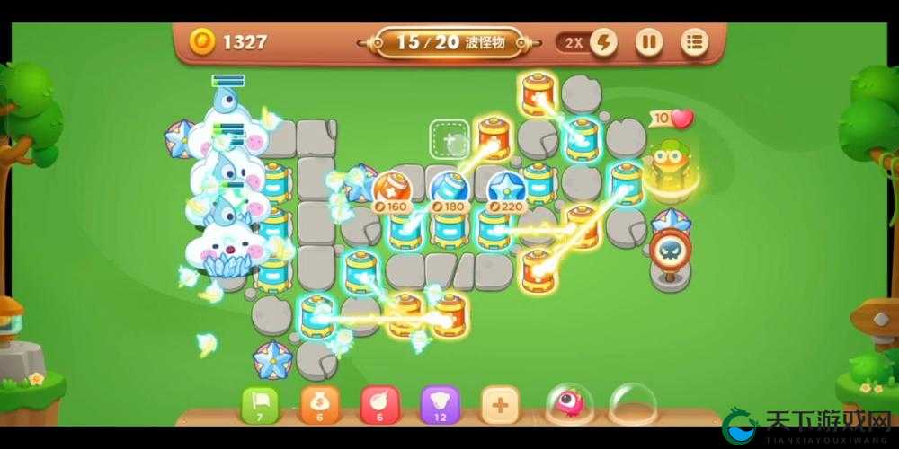 保卫萝卜3公园关卡，公园第34关图文通关攻略