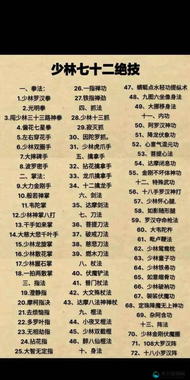 少林门派进阶，少林中级秘籍属性及效果解析与玩法革命预测