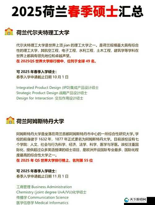 荷兰世姓交大 2024 究竟有何特别之处？带你全面了解其独特魅力