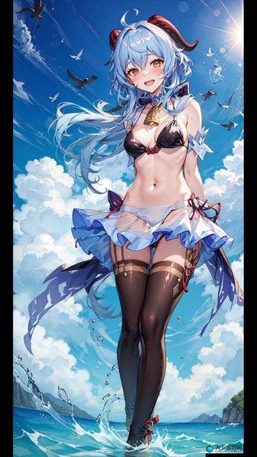 原神游泳照片大全甘雨：夏日清凉造型与水中优雅姿态全收录