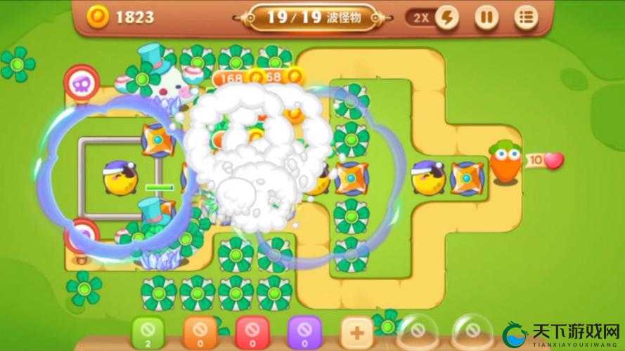 保卫萝卜3公园主题，第46关通关秘籍大公开