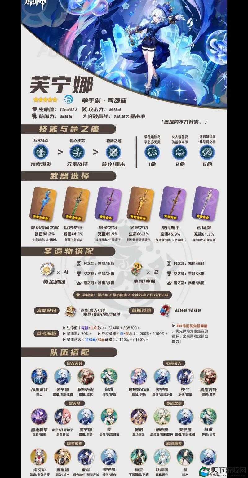 假如芙宁娜可以在胸前掏武器，这一神秘技能将如何改变战斗格局？