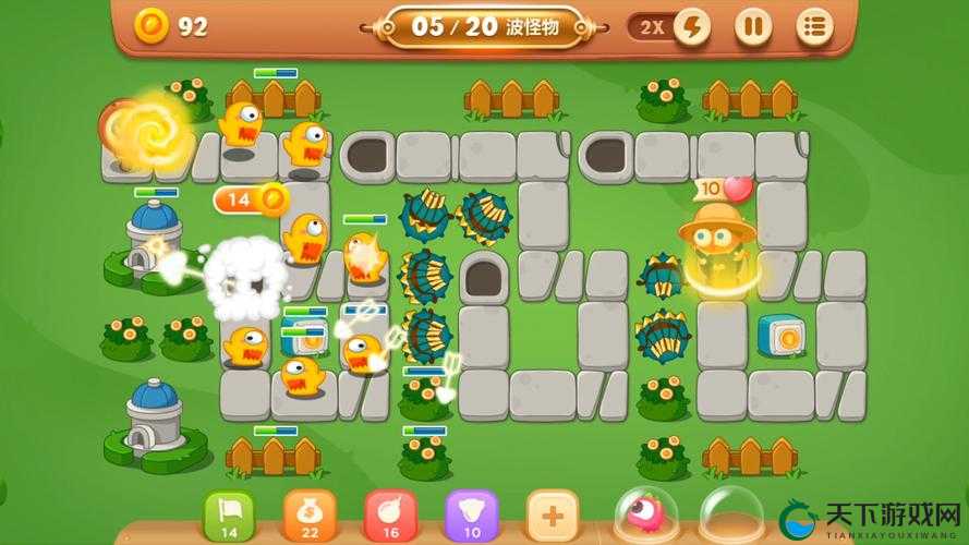 保卫萝卜3公园主题，公园25关图文通关攻略