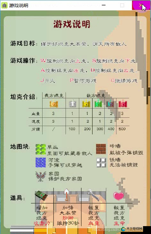 坦克队长操作说明，策略与勇气的双重考验