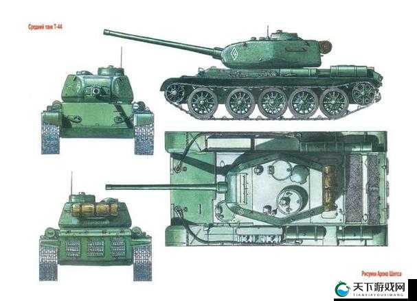 陆战雄狮经典坦克集结，T-44中型坦克深度解析