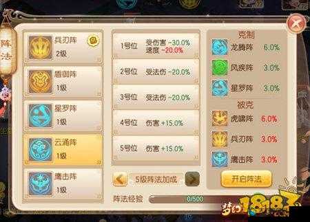 梦幻诛仙手游云涌阵深度解析