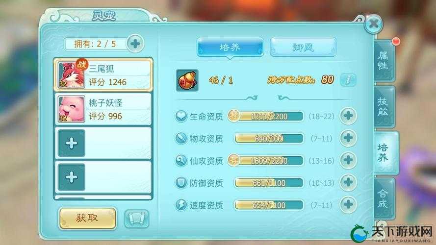 仙剑3D回合灵宠成长介绍与培养技巧，以及未来玩法革命预测