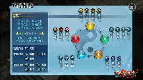 剑侠情缘手游五行系统深度解析