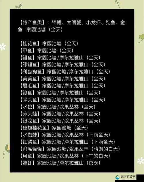 摩尔庄园手游特殊天气全钓鱼攻略：终极指南与技巧分享