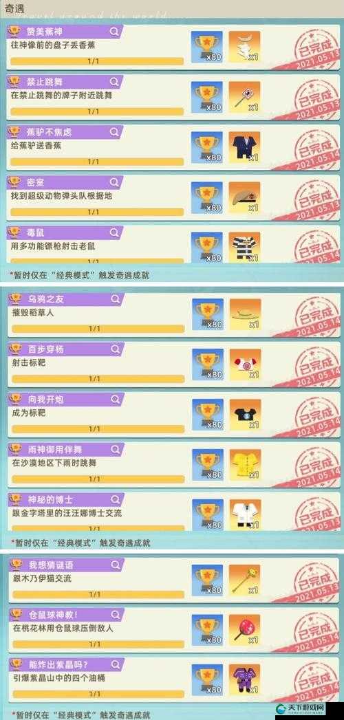 小动物之星隐藏成就全地点图文攻略分享：超详细必看秘籍