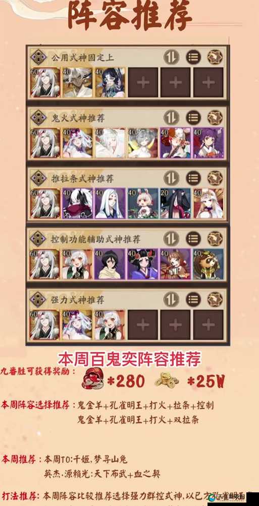 阴阳师先手雨火流必学阵容！秒杀全场的绝杀配置技巧公开